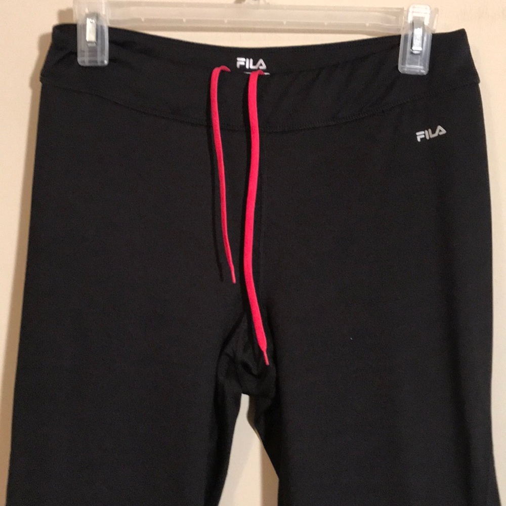 Black Fila Running Pants